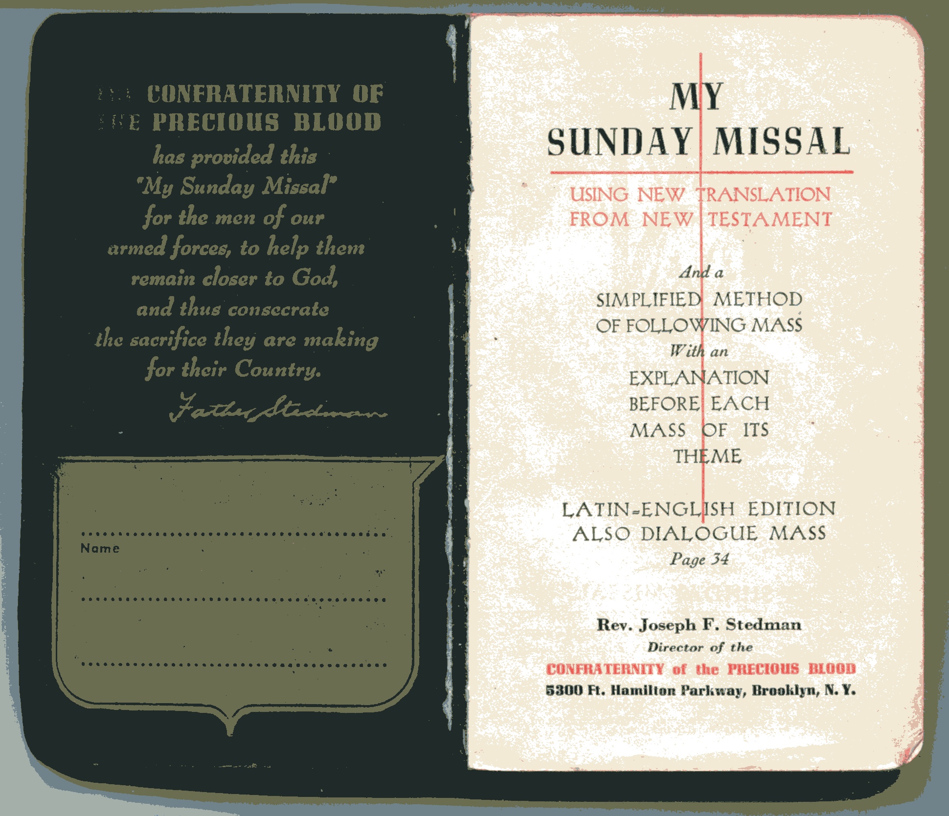 1938 Missal